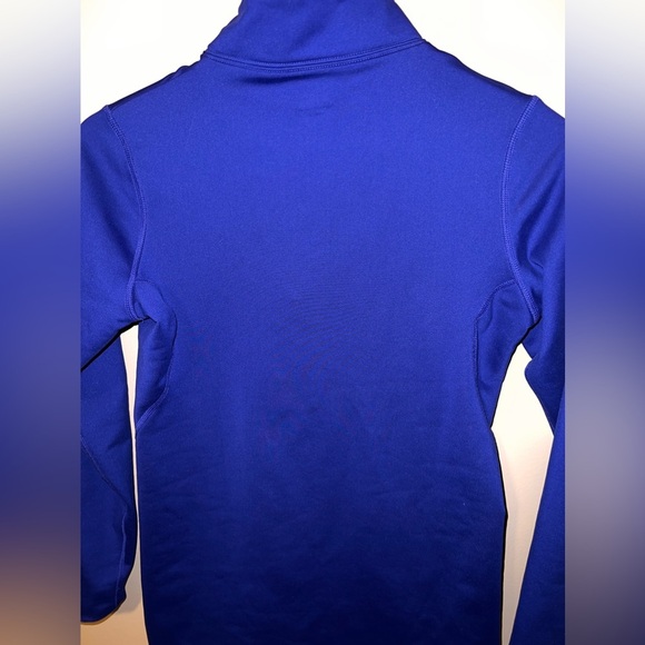 Nike fit dry vibrant blue 1/4 zip size medium - Picture 2 of 5